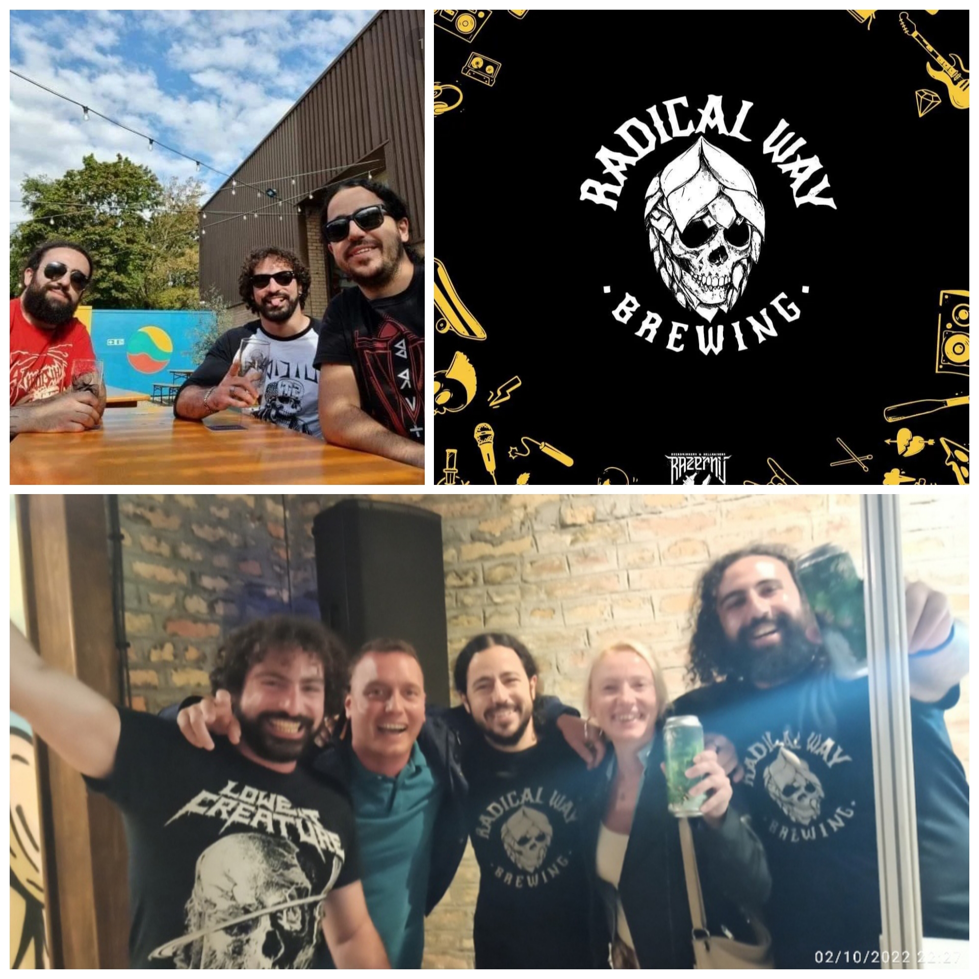Very warm welcome to brothers -  Radical Way Brewing, a nomadic brewery from Cyprus